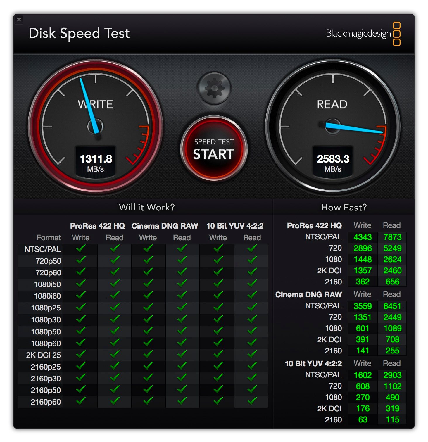 Hard drive speed test software mac free